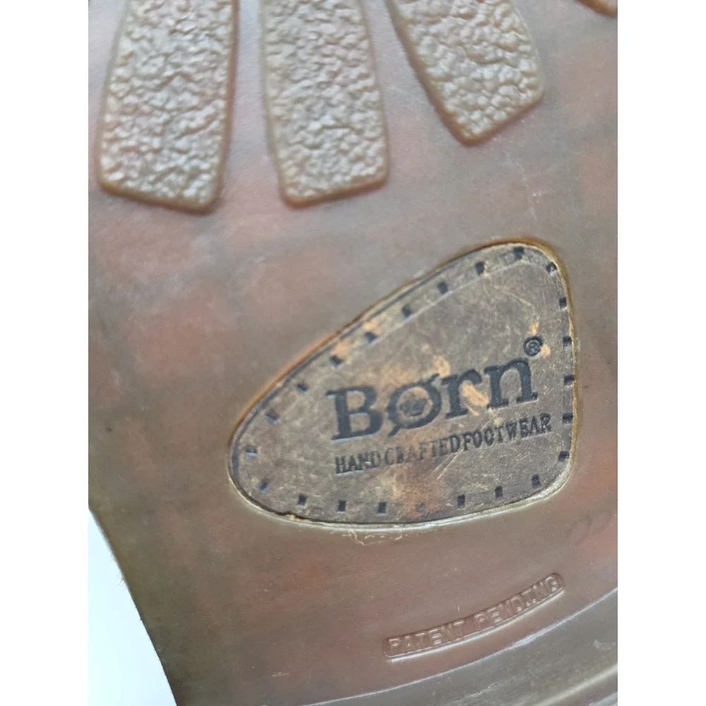 Born Harrison Men's Leather Casual Distressed Chukka Boot Sz 14M Brown Pre-owned
